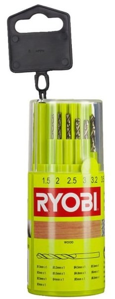 Набір свердел для металу Ryobi RAK13HSS 13шт