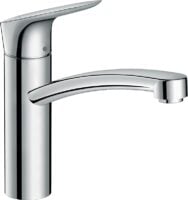 Змішувач Hansgrohe Logis для кухонної мийки, 160мм, 1-струменевий, поворотний, хром (71832000)