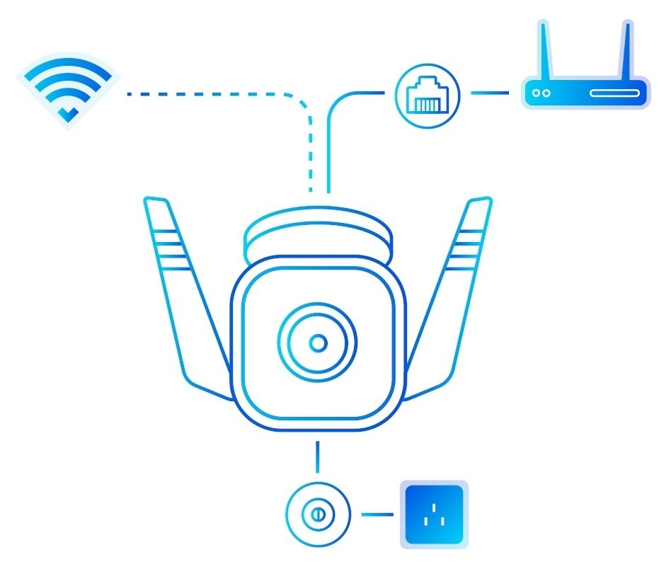 IP-камера TP-LINK Tapo C310 3MP N300 1xFE microSD