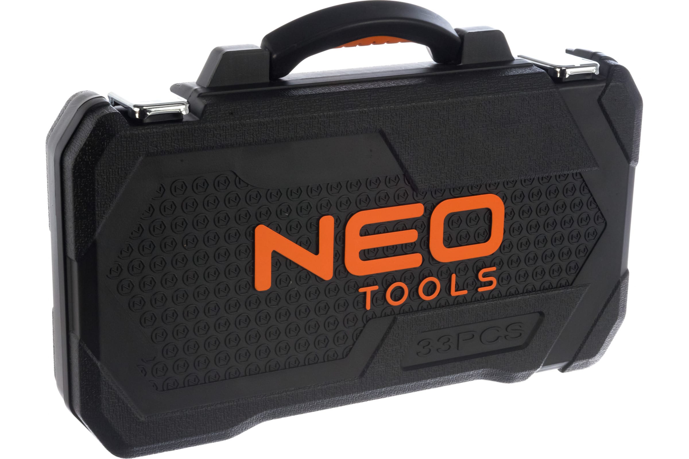 Набір інструментів Neo Tools, Набір торцевих головок 1/2", 33шт, CrV