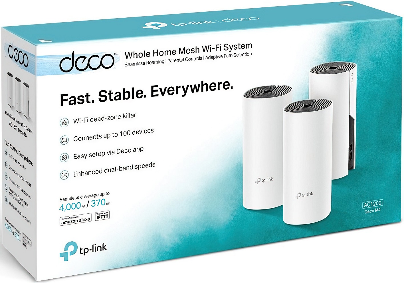 Бездротова система Wi-Fi TP-LINK DECO-E4-3-PACK