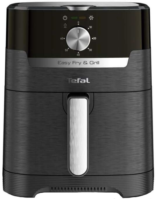 Мультипіч Tefal AirFry&Grill, 1550Вт, чаша-4.2л, електронне керув., пластик, чорний