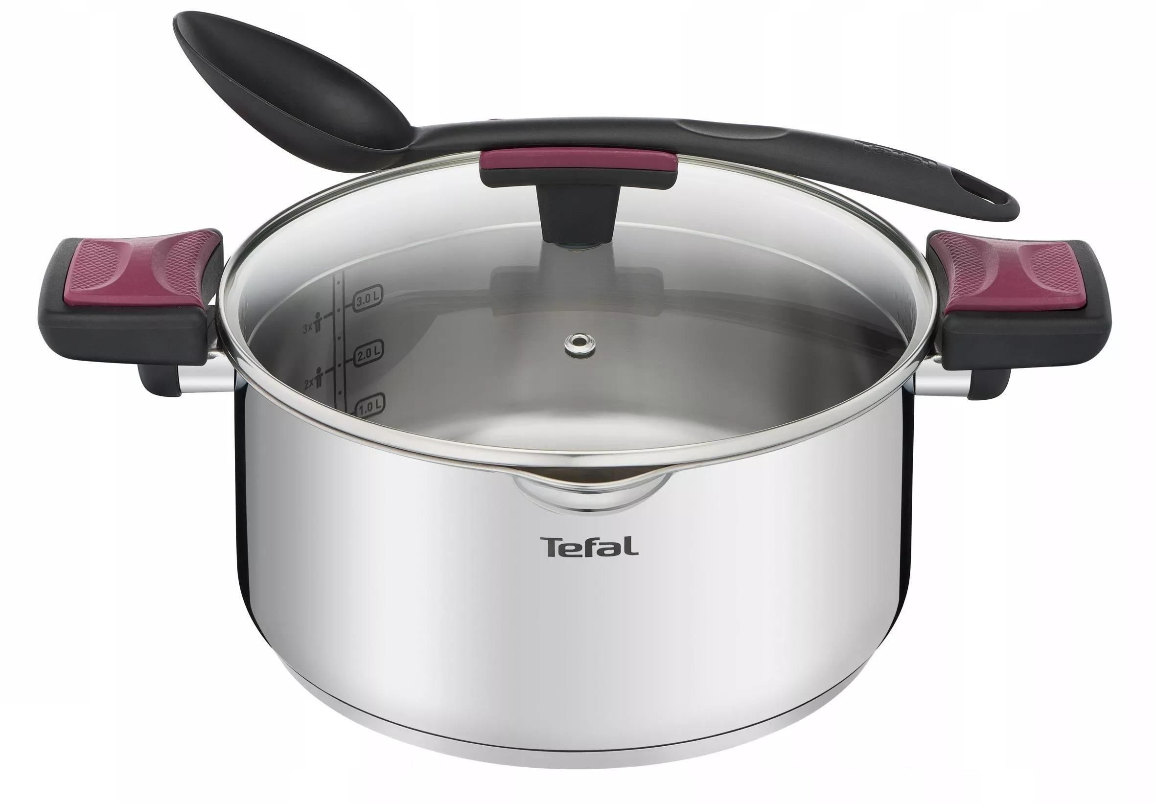 Набір посуду Tefal Cook&Clip, 10 предметів (G723SA74)