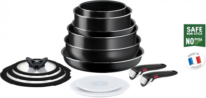 Набір посуду Tefal Ingenio Easy Cook&Clean, 13 предметів (L1539843)