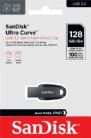 Накопичувач USB 3.2 SanDisk 64GB Ultra Curve Black (SDCZ550-064G-G46)