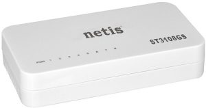 Комутатор Netis ST3108GS 8xGE, некерований