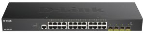 Комутатор D-Link DGS-1250-28X 24x1G 4xSFP+ Smart