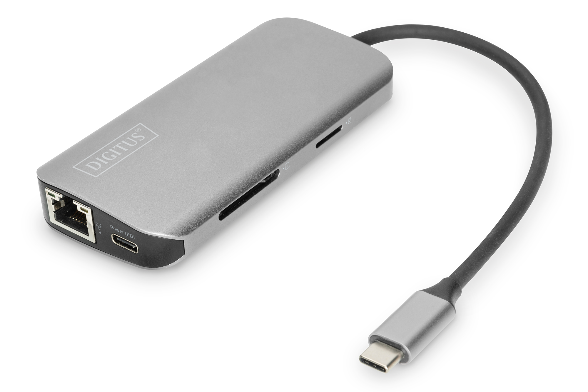 USB хаб DIGITUS USB-C, 8 Port (DA-70884)