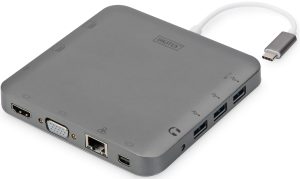 USB хаб DIGITUS USB-C, 11 Port (DA-70876)