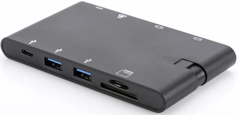 Док-станція DIGITUS Travel USB-C, 9 Port