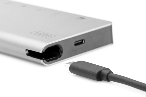 USB хаб DIGITUS Travel USB-C, 8 Port (DA-70866)