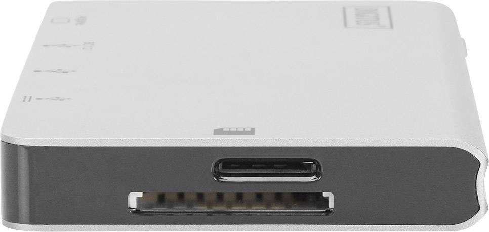 USB хаб DIGITUS Travel USB-C, 6 Port (DA-70867)