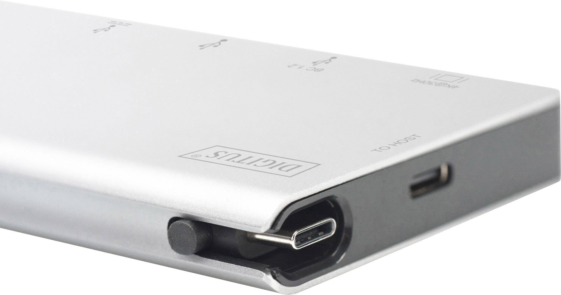 USB хаб DIGITUS Travel USB-C, 6 Port (DA-70867)