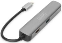 USB хаб DIGITUS Travel USB-C, 5 Port (DA-70891)