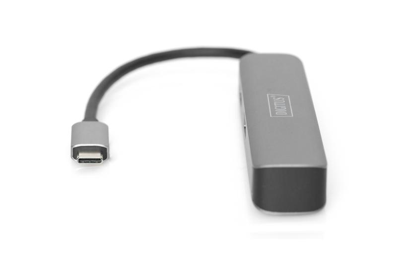 USB хаб DIGITUS Travel USB-C, 5 Port (DA-70891)