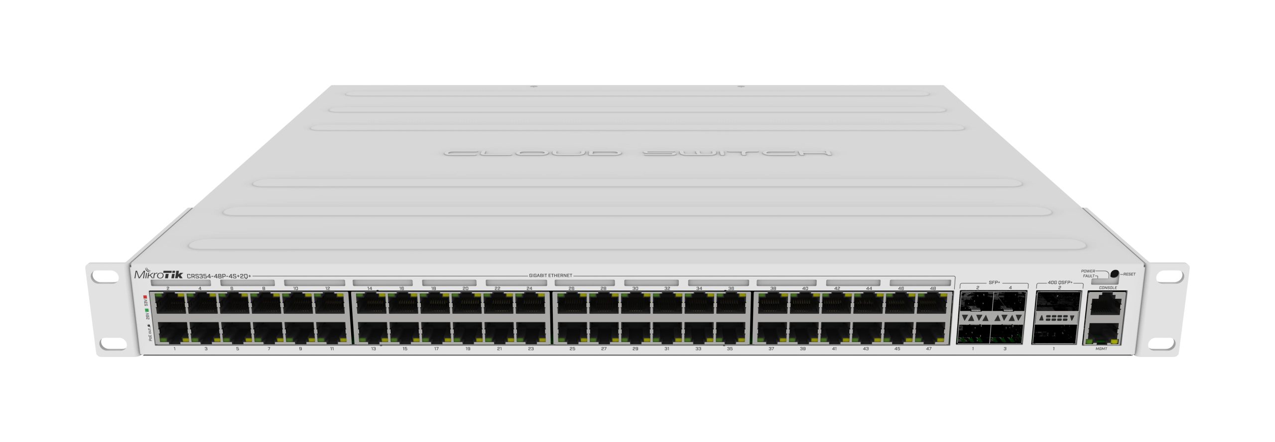 Комутатор MikroTik Cloud Router Switch CRS354-48P-4S+2Q+RM