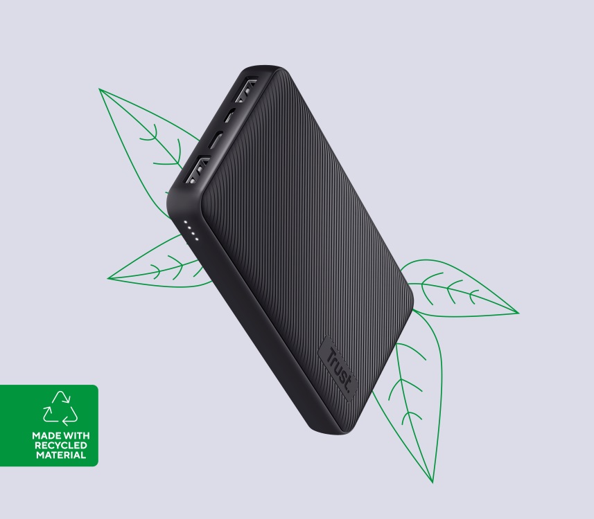 Портативний акумулятор Trust Primo Eco 15000 mAh Black (24677_TRUST)