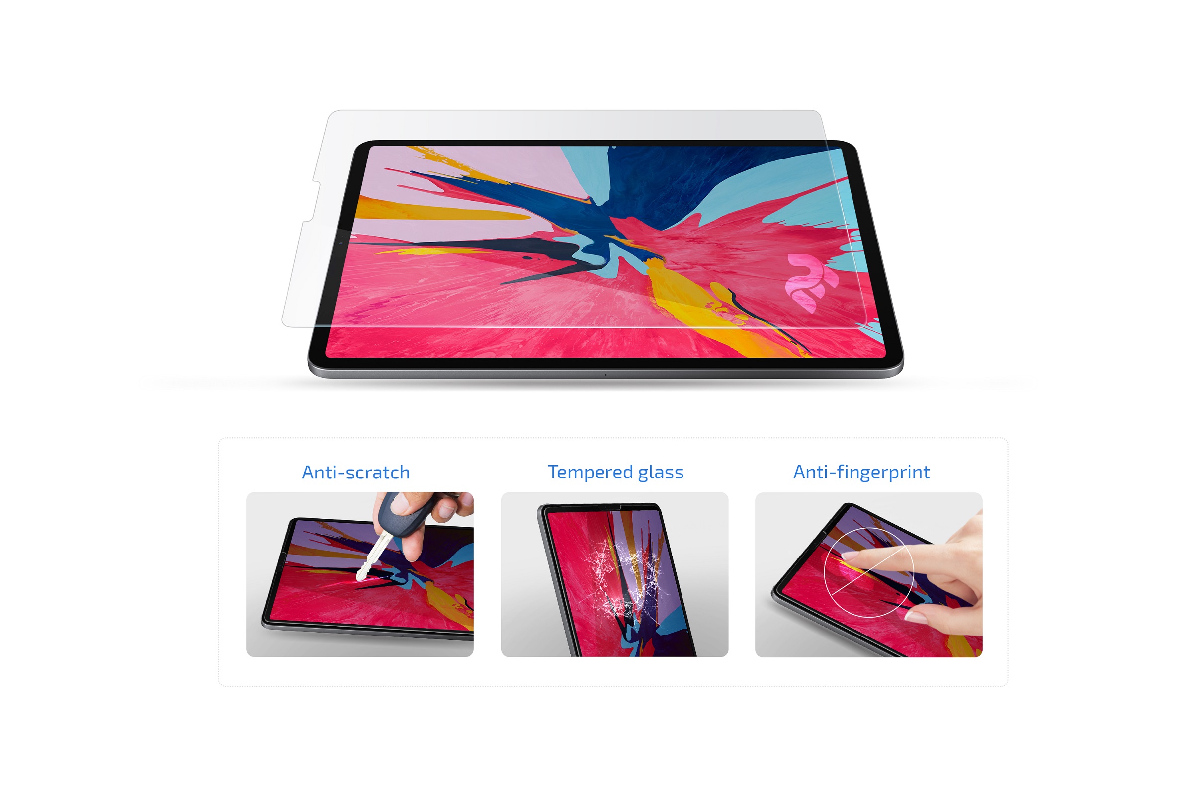 Захисне скло 2E для Lenovo Tab P11 (2021) 11" 2.5D Clear (2E-LN-TABP11-LT25D-CL)