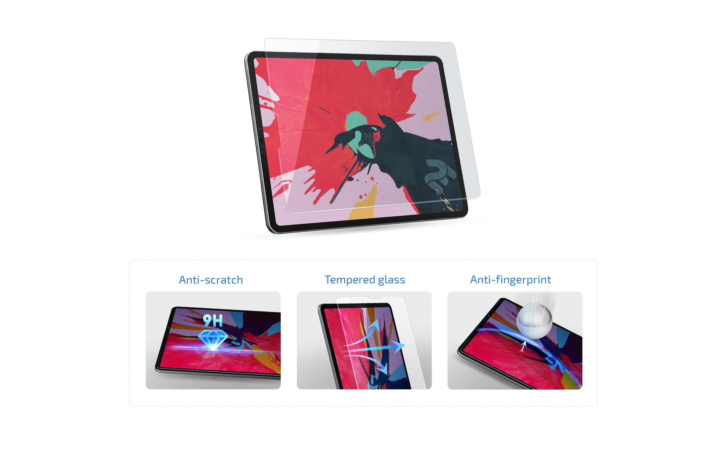 Захисне скло 2E для Lenovo Tab P11 (2021) 11" 2.5D Clear (2E-LN-TABP11-LT25D-CL)