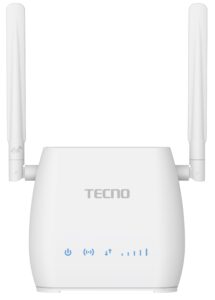 Маршрутизатор TECNO TR210 4G-LTE, 1x3FF SIM, 1xFE LAN/WAN, 1xUSB 2.0, 2000mAh bat. (4895180764646)