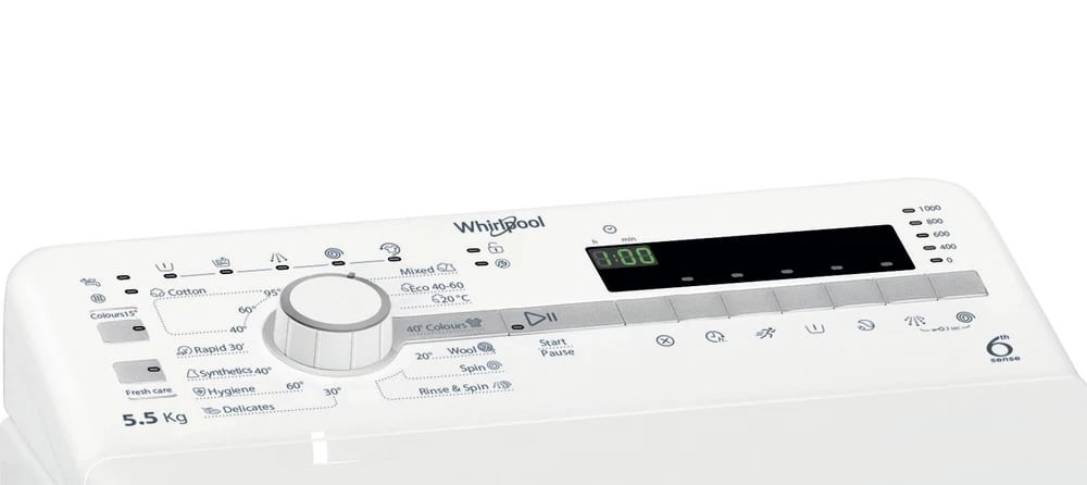 Вертикальна пральна машина Whirlpool TDLR55020SUA