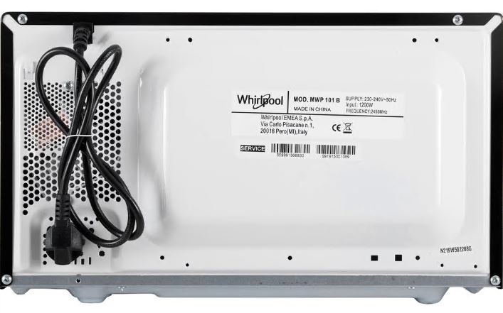 Мікрохвильова піч Whirlpool MWP101B