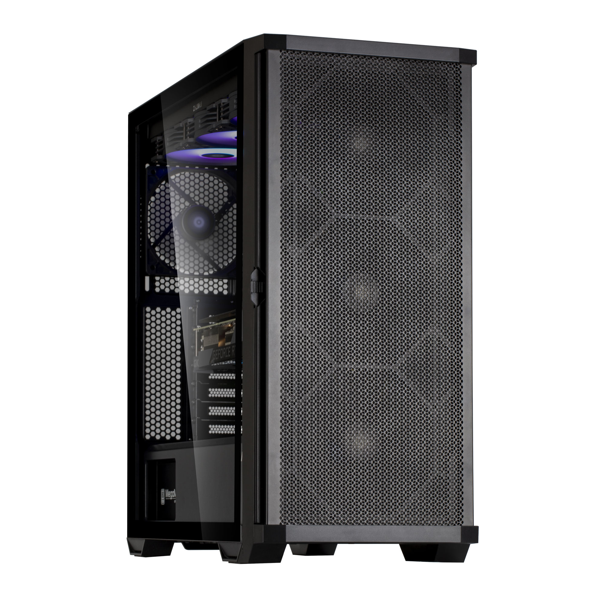 Корпус Zalman Z10 BLACK, MidT, 2xUSB3.0, 1 x USB Type-C, 3x140мм, 1x120мм, стекло (боковая панель),