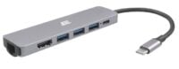 USB хаб 2Е USB-C Slim Alluminum Multi-Port 6in1 (2EW-2684)