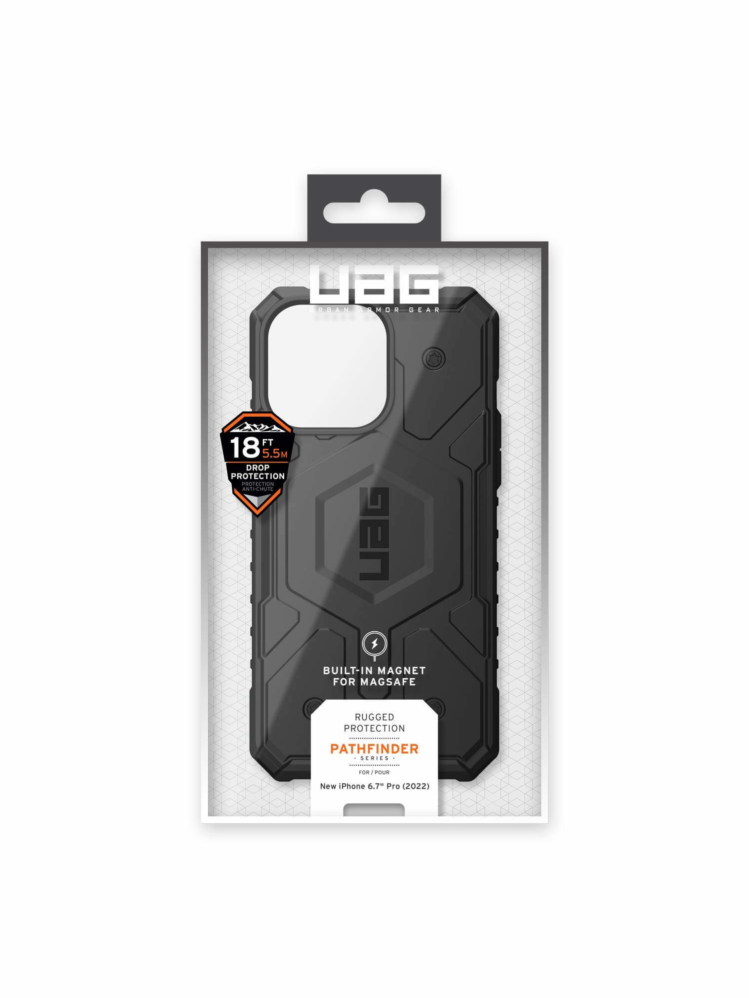 Чехол UAG для Apple iPhone 14 Pro Max Pathfinder Magsafe Black (114055114040)