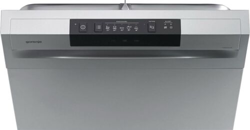 Посудомийна машина Gorenje, 9компл., A++, 45см, дисплей, 2 кошика, AquaStop, сірий