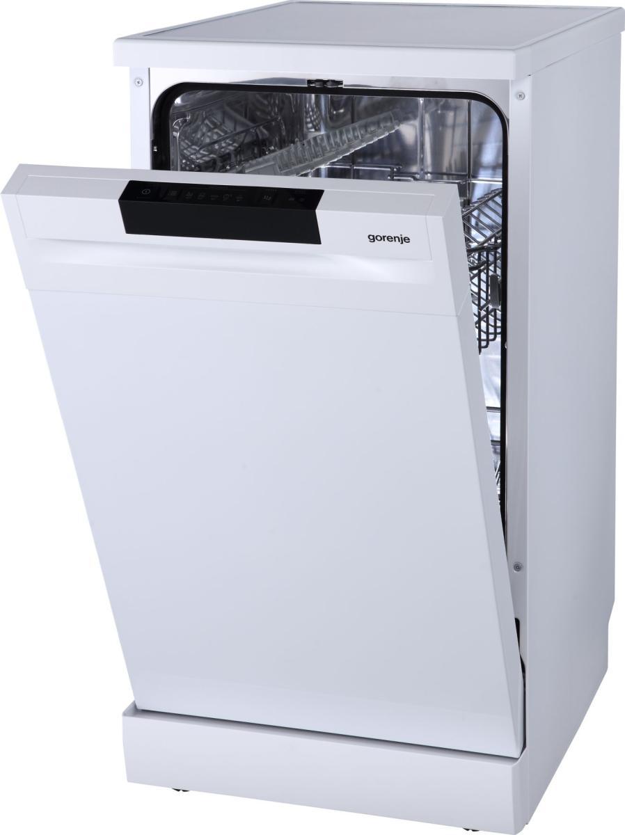 Посудомийна машина Gorenje, 9компл., A++, 45см, дисплей, 2 кошика, AquaStop, білий