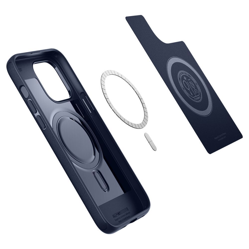 Чохол Spigen для Apple iPhone 14 Pro Max Mag Armor MagFit Navy Blue (ACS04845)