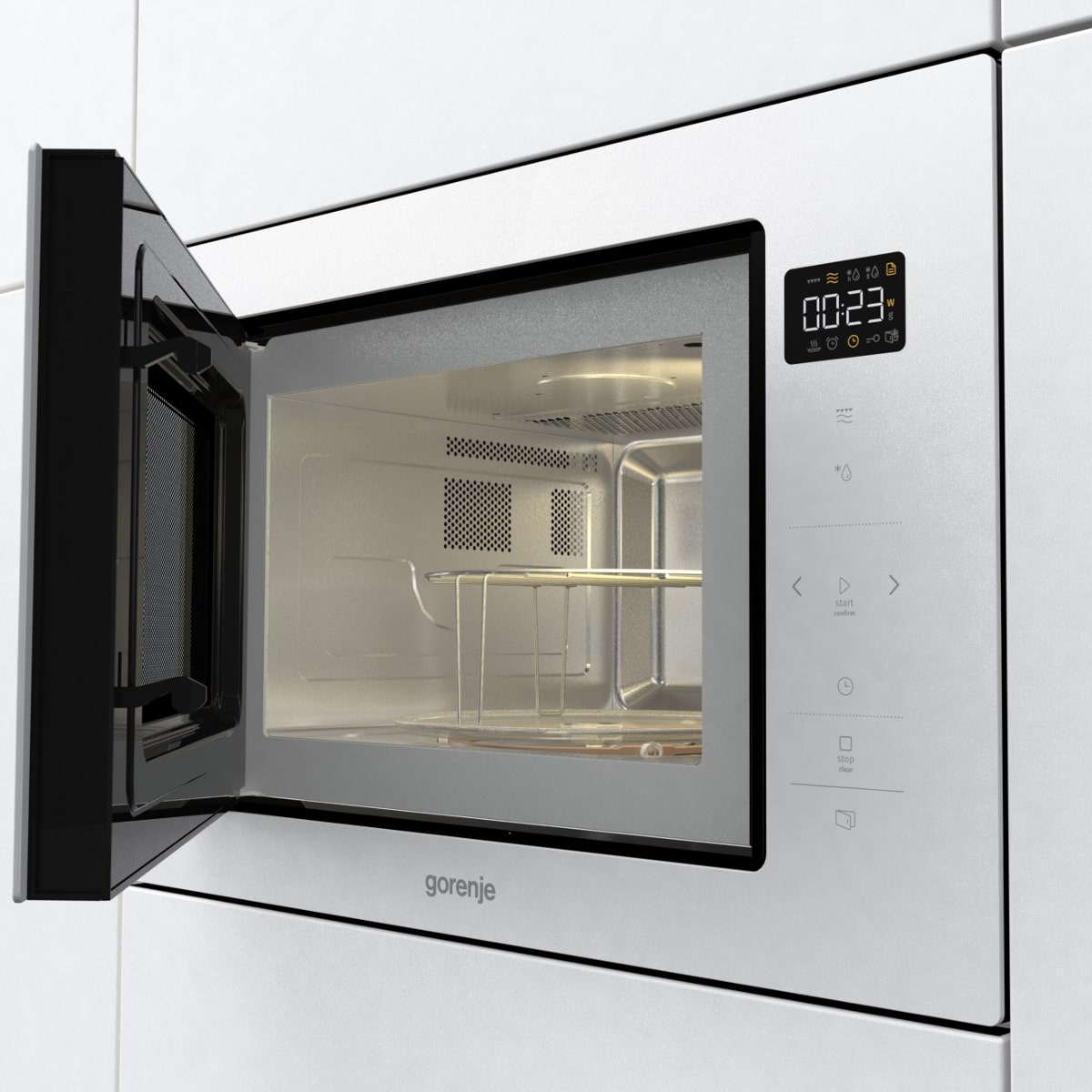 Вбудована мікрохвильова піч Gorenje BM251SG2WG