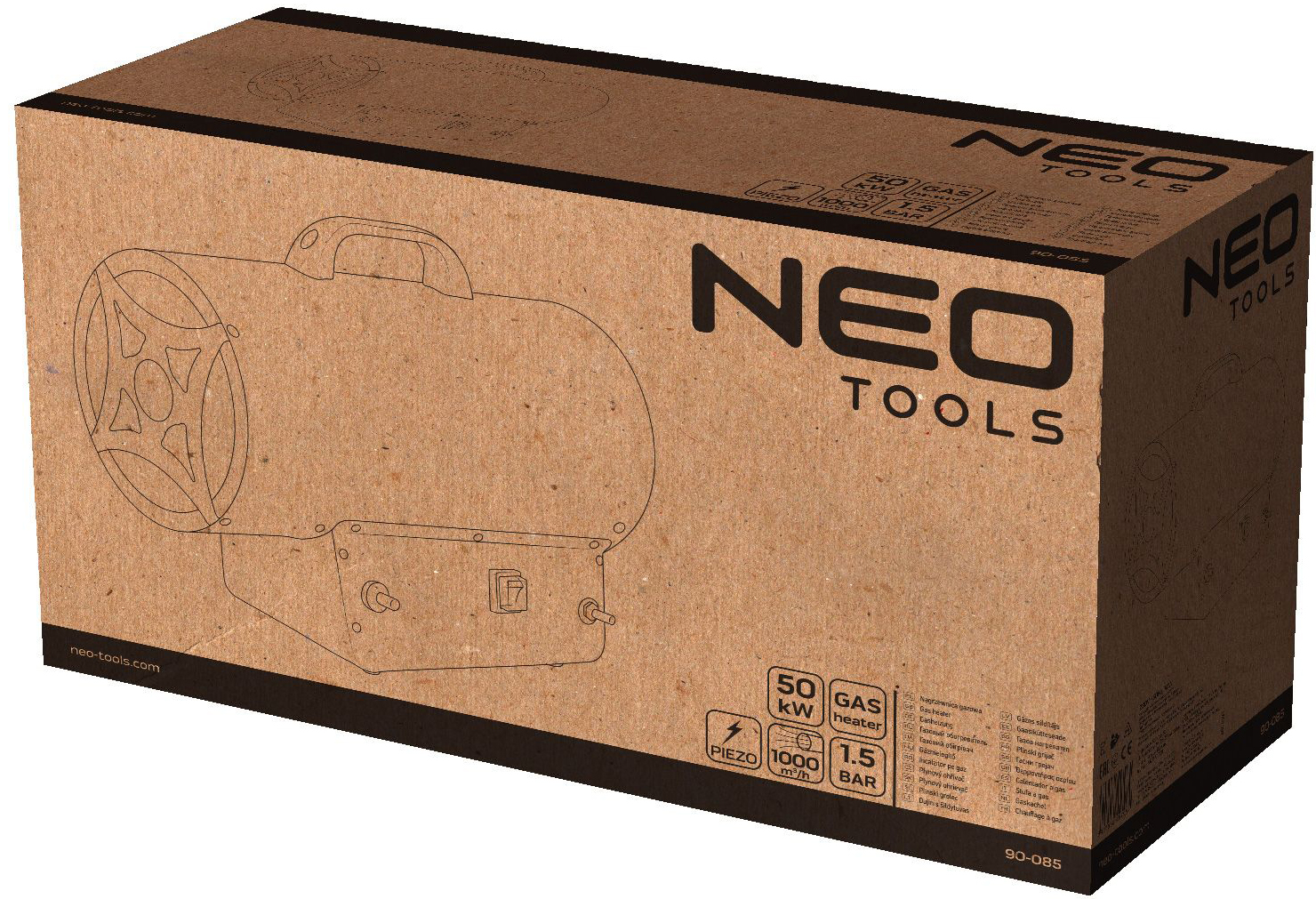 Теплова гармата NEO TOOLS 90-085 газова