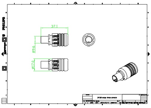 Аксесуар ZXP399 endcap female connector 20шт. комплект