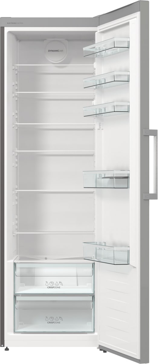 Холодильна камера Gorenje, 186x60х66, 398л, А++, електронне упр, зона св-ті, сірий