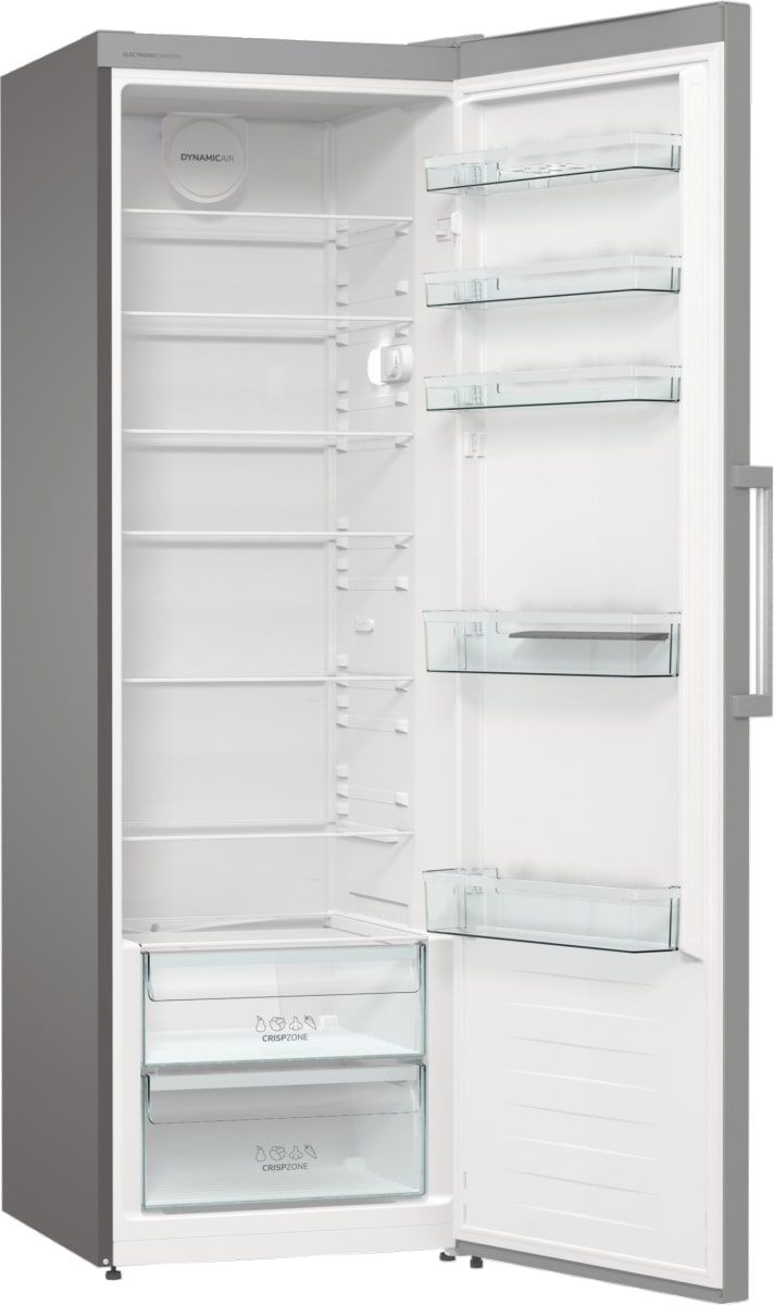 Холодильна камера Gorenje, 186x60х66, 398л, А++, електронне упр, зона св-ті, сірий