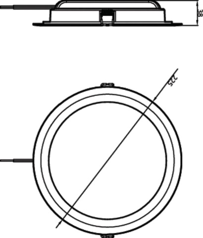 Світильник Philips DN020B G3 LED20/WW 23W 220-240V D200 GM (929002510608)