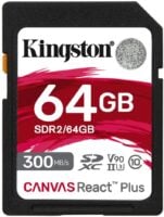 Карта пам`яті Kingston SDXC 64GB C10 UHS-II U3 R300/W260MB/s (SDR2/64GB)