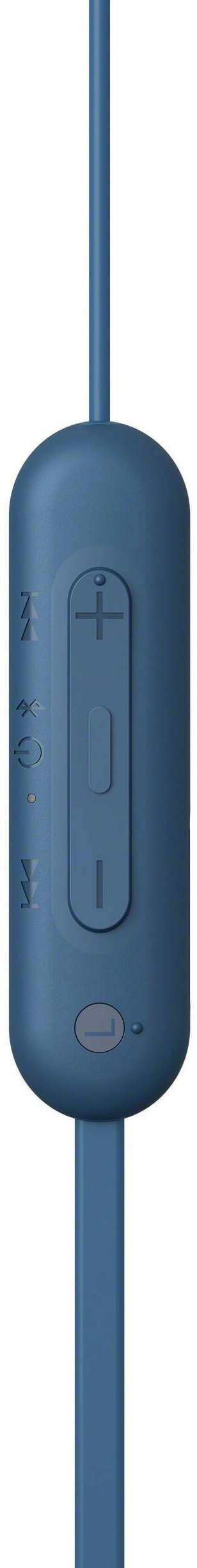 Навушники Bluetooth Sony WI-C100 Blue (WIC100L.CE7)