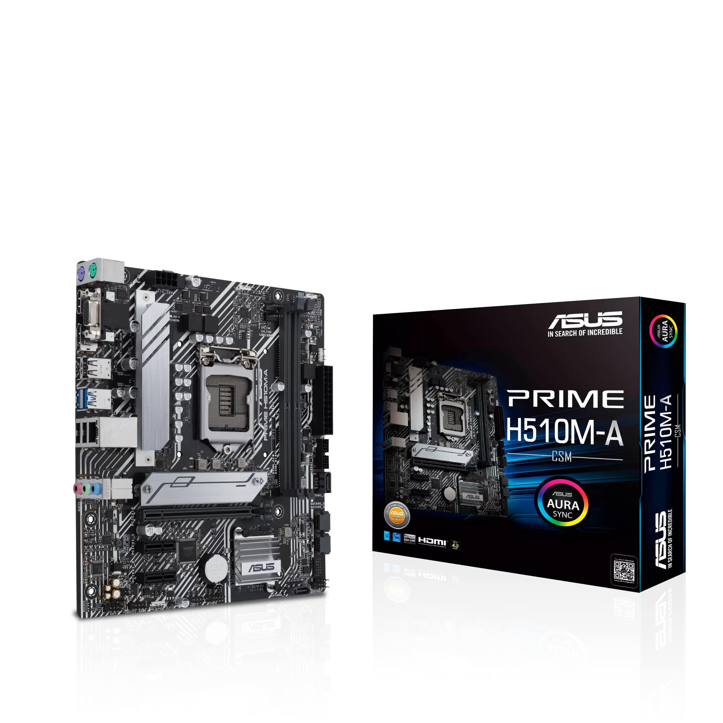 Материнська плата ASUS PRIME H510M-A (90MB17C0-M0EAY0)