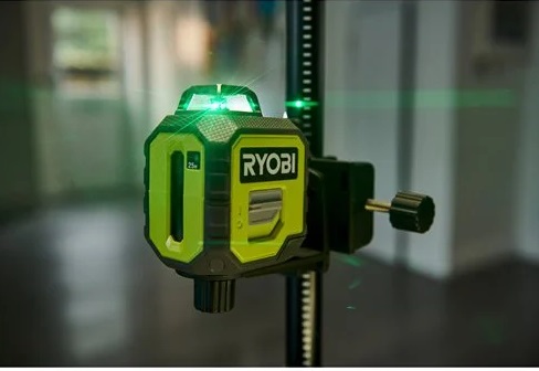 Нивелир лазерный Ryobi RB360GLL, 25 М, 360° (5133005310)