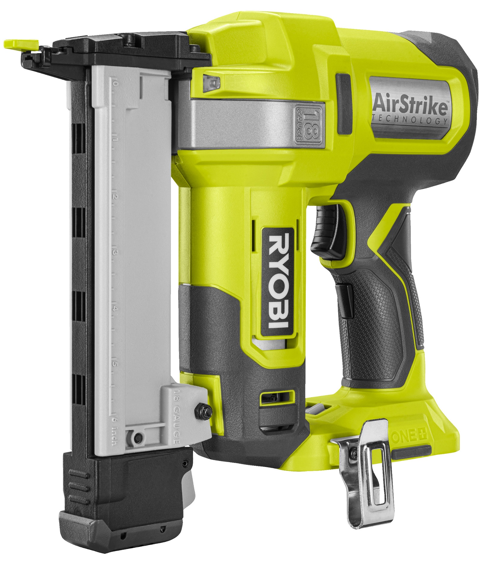 Степлер акумуляторний Ryobi R18GS18-0,  18В ONE+, скоба 10-38мм, тип 18G, 2.3кг, без АКБ та ЗП