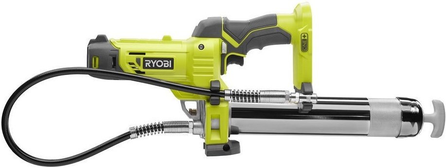 Пістолет мастильний Ryobi R18GG-0 акумуляторний, 18В ONE+, 690бар, без АКБ та ЗП