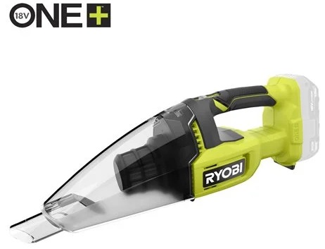 Пилосос професійний акумуляторний Ryobi RHV18-0, 18В ONE+, 34аВт, контейнер 0.6л, HEPA 11, без АКБ та ЗП