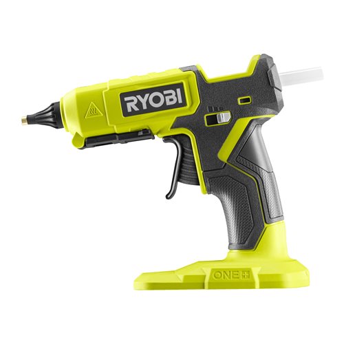 Пістолет клейовий Ryobi RGL18-0, ONE+ 18В, стрижні 11/12мм, 200/130°, без АКБ та ЗП