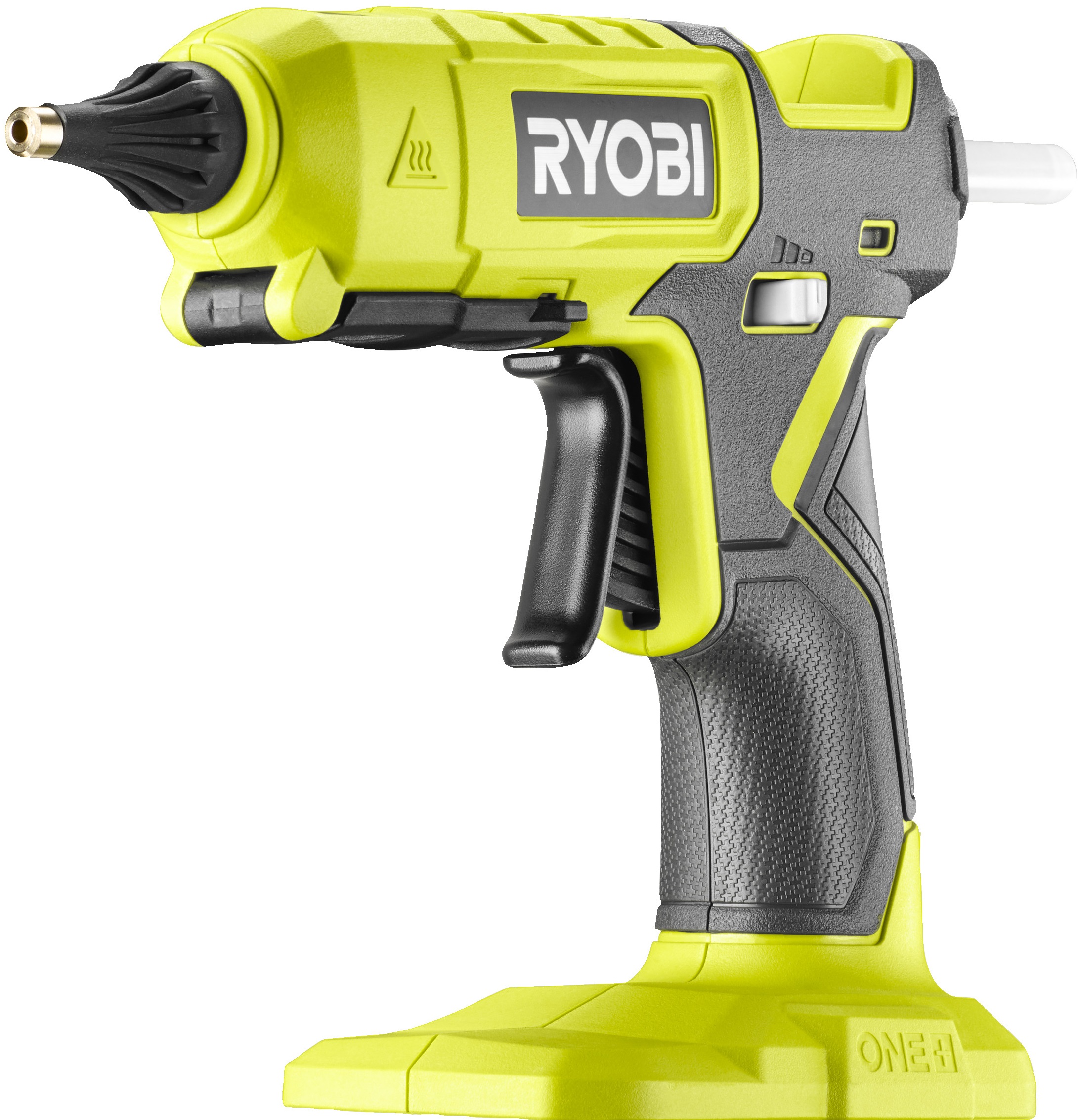 Пістолет клейовий Ryobi RGL18-0, ONE+ 18В, стрижні 11/12мм, 200/130°, без АКБ та ЗП