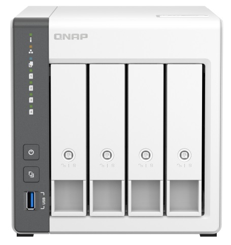 Мережеве сховище QNAP TS-433-4G (2.5GbE)