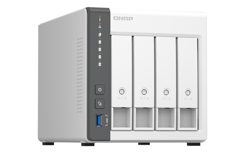 Мережеве сховище QNAP TS-433-4G (2.5GbE)