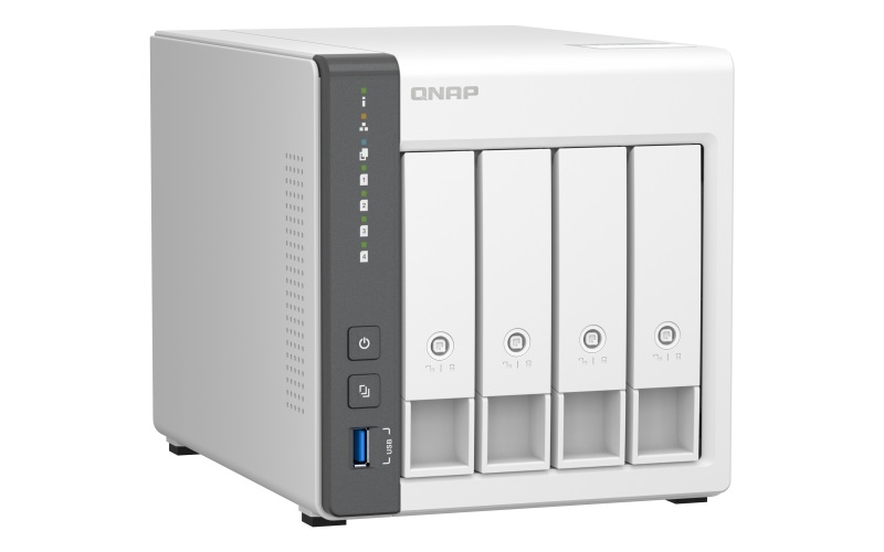 Мережеве сховище QNAP TS-433-4G (2.5GbE)